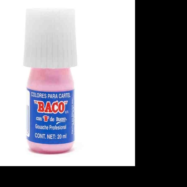 PINTURA CARTEL BACO 82 20ML.ROSA PASTEL E.10 C.200